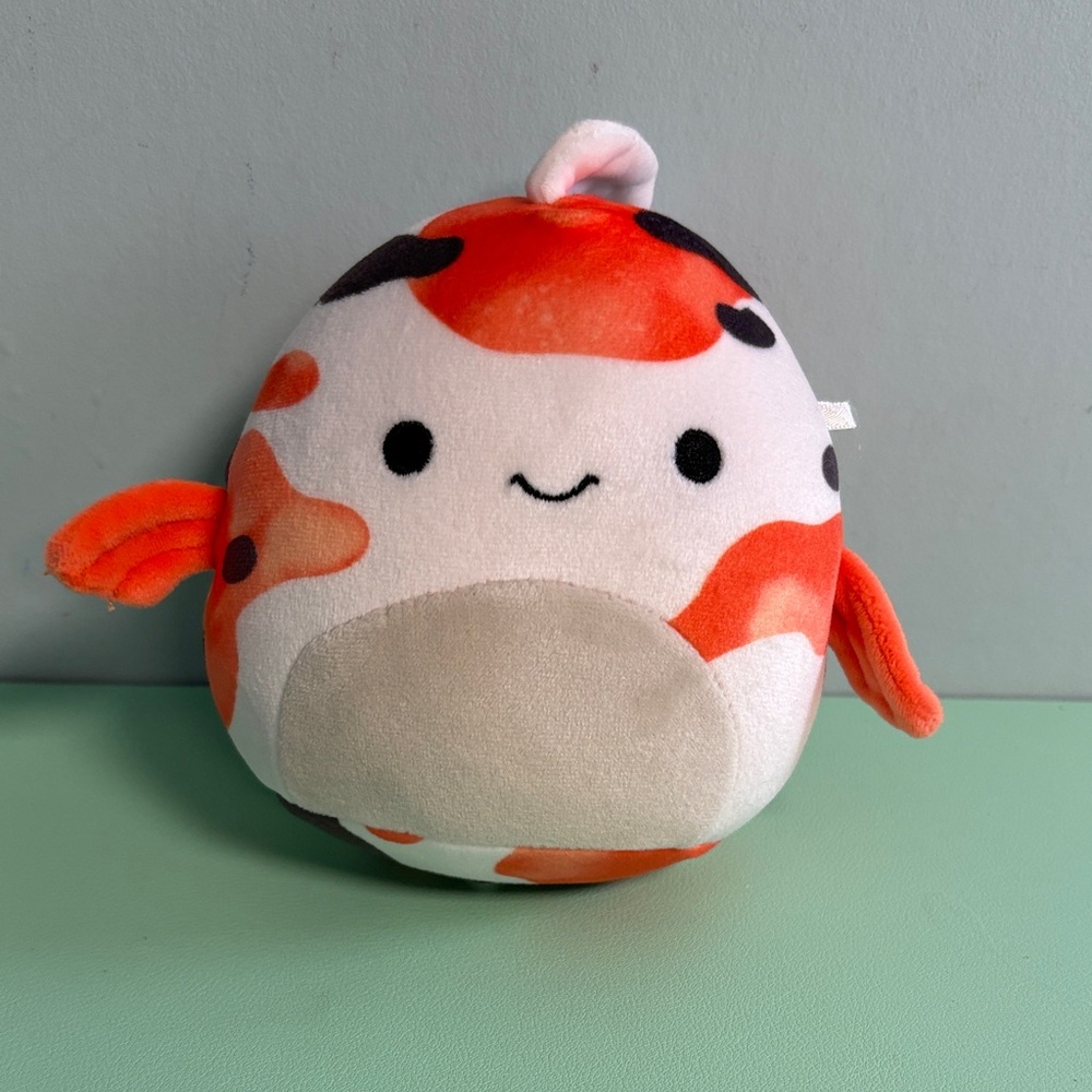 Squishmallows Dandii the Koi Fish Plus Stuffed Animal, Kids Plush Toy